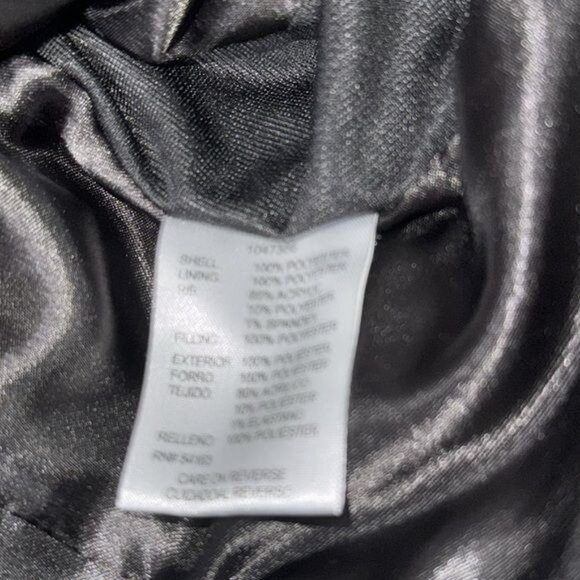 Andrew Marc Womens Quilted Burgundy Zip-Up Vest M Polyester & Spandex - Picture 4 of 9